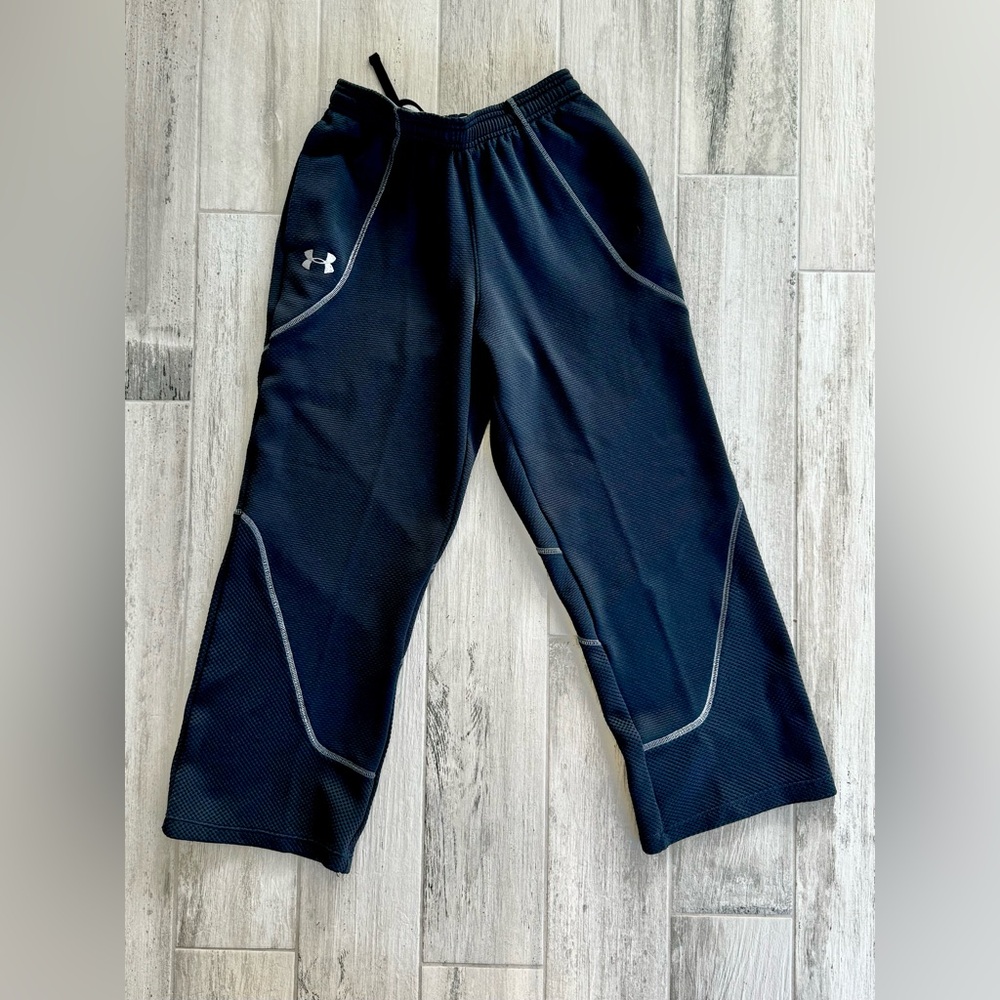 Under Armour Boys Fuego Loose Waffle Sweat Pants - size Small